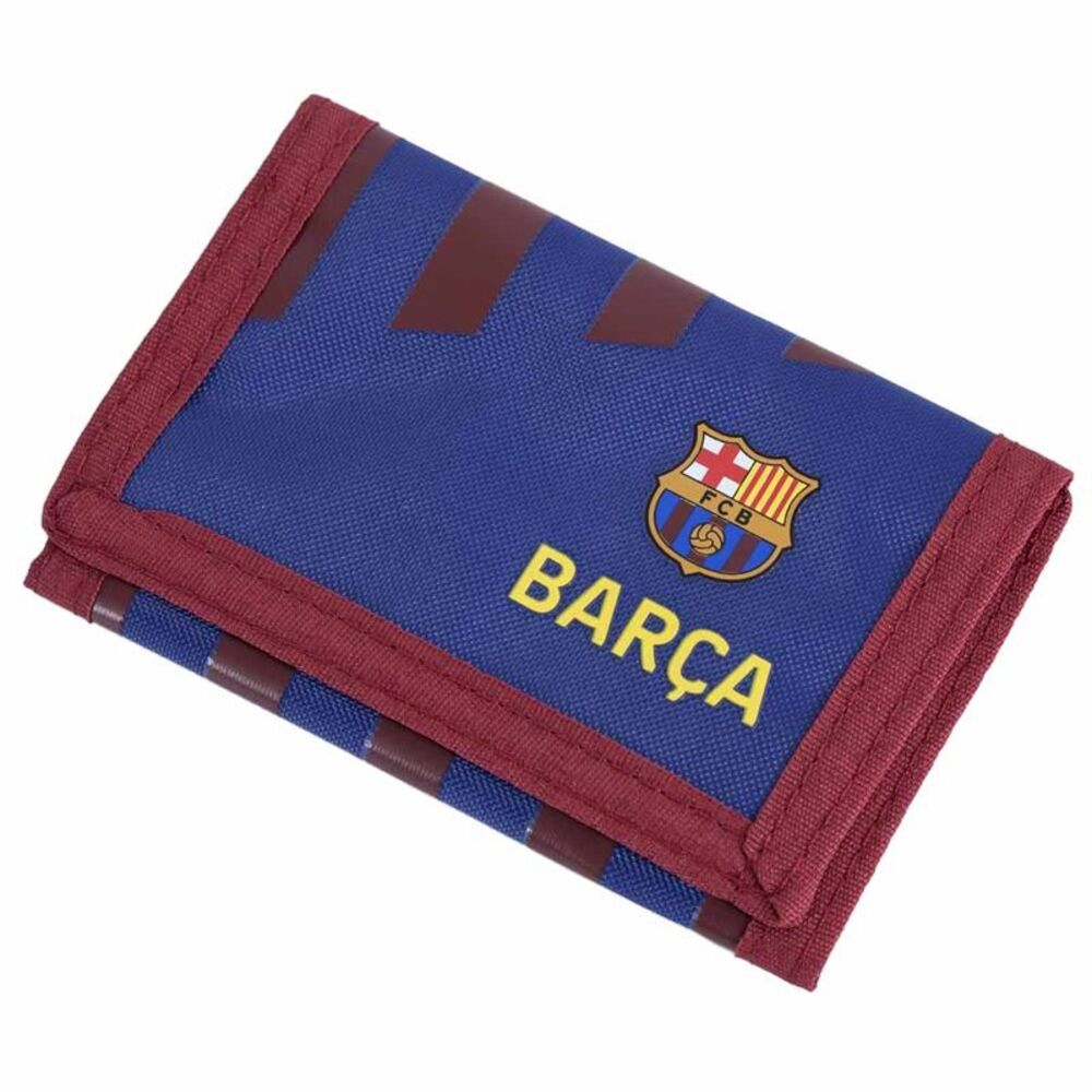 FC Barcelona Striped Wallet / Red/Blue